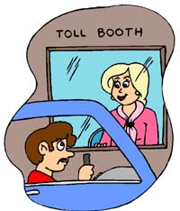 Toll Booth Woman