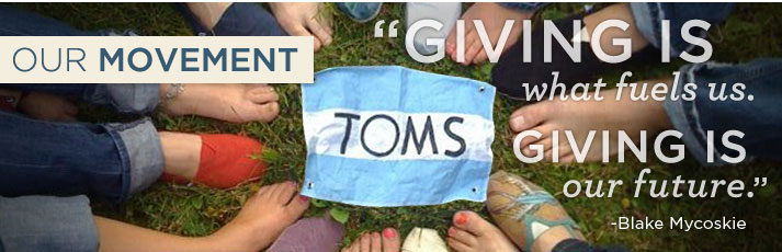 Tom's - Join our Movement