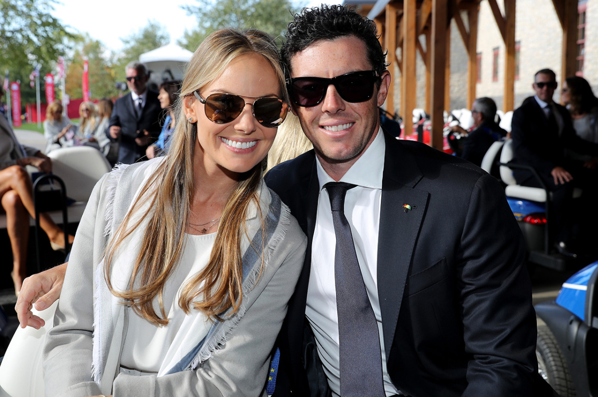 Rory McIlroy and Erica Stoll wedding
