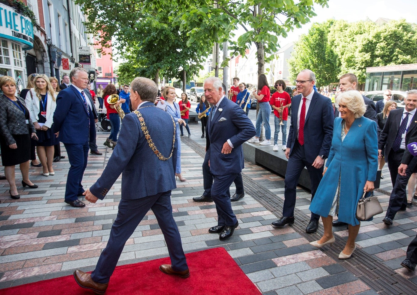 Prince Charles visiting Cork