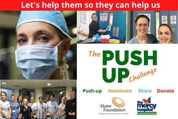 Push Up Challenge, Mercy Hospital Foundation