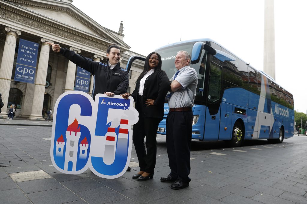 Aircoach announces 65 new Daily Express Services to and from Dublin Airport